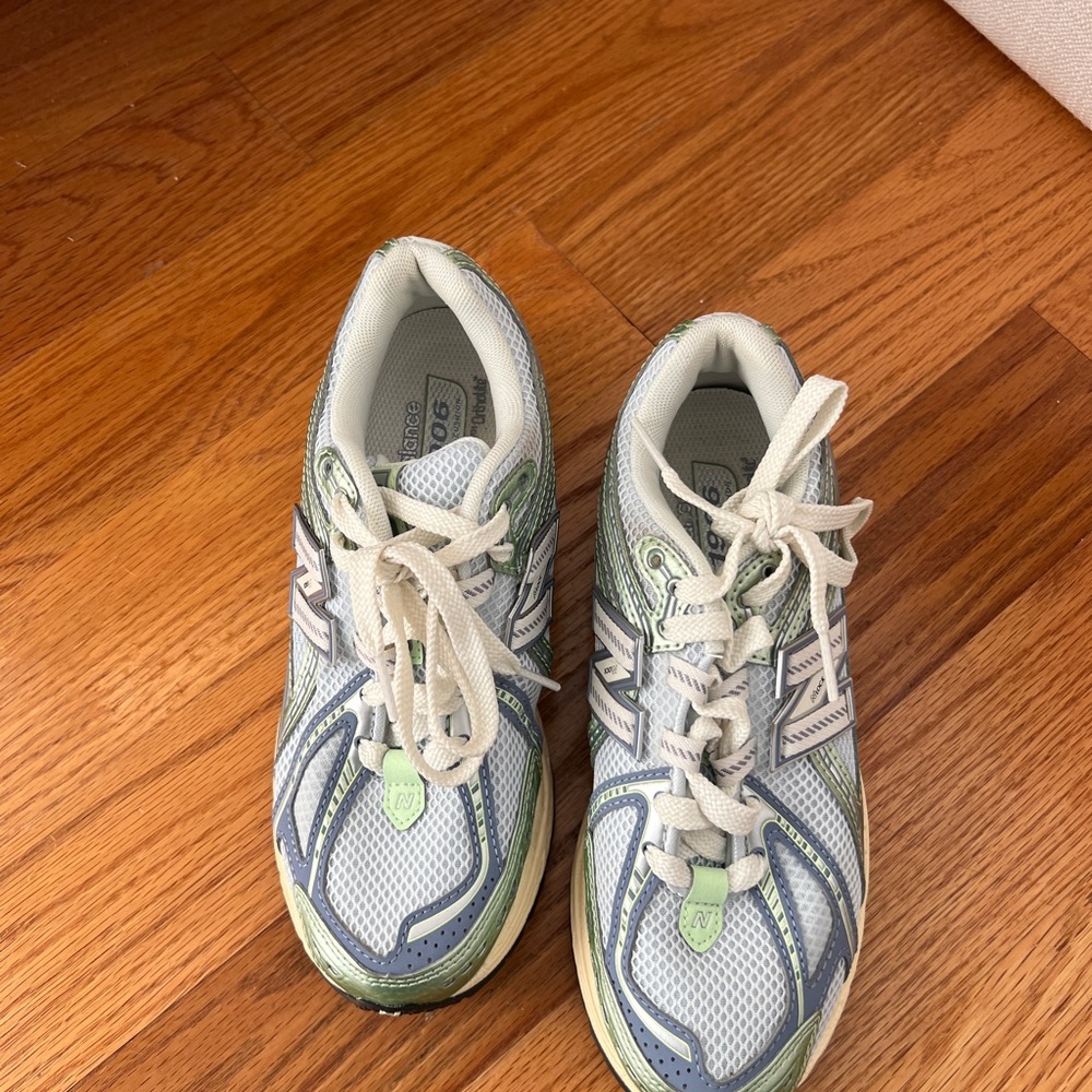 New Balance Athletic Shoes - Green and blue